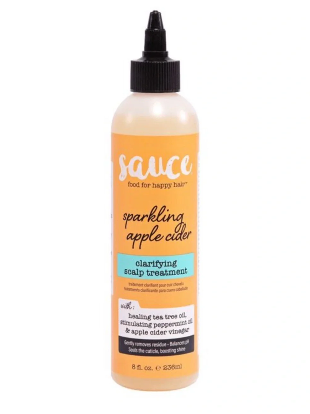 3 sauce Sparkling Apple Cider Clarifying Scalp Treatment - 8 oz each